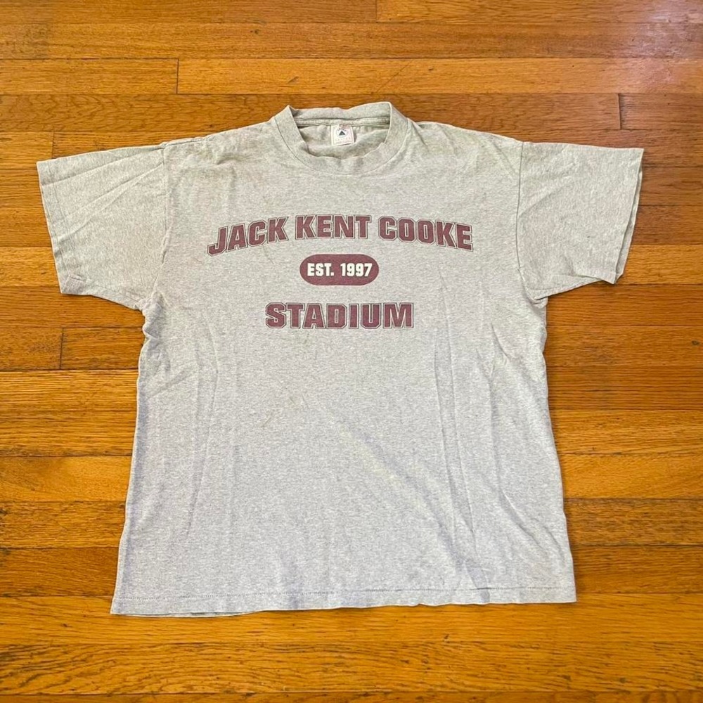 VTG 90s Jack Kent Cooke Stadium Washington commanders / Redskins tshirt L USA‎